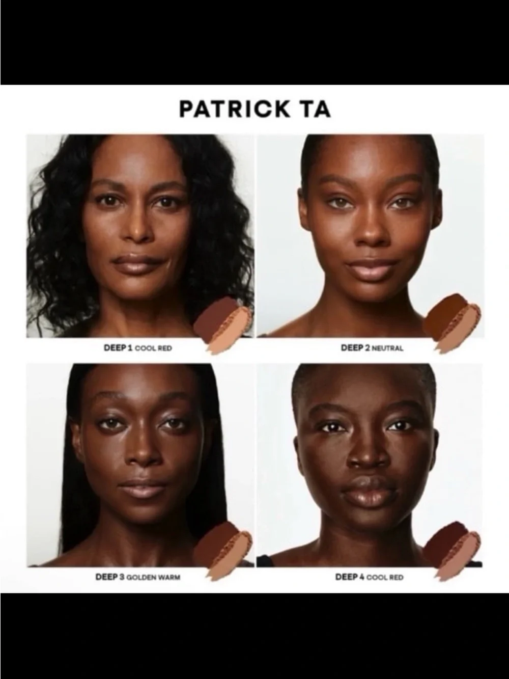 Patrick Ta Major Skin Crème Foundation & Finishing Powder Duo - Deep 3
